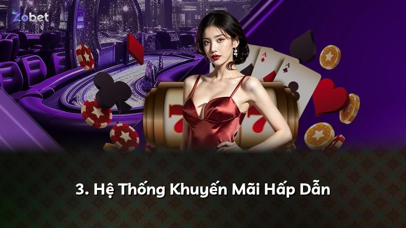 3. Hệ Thống Khuyến Mãi Hấp Dẫn