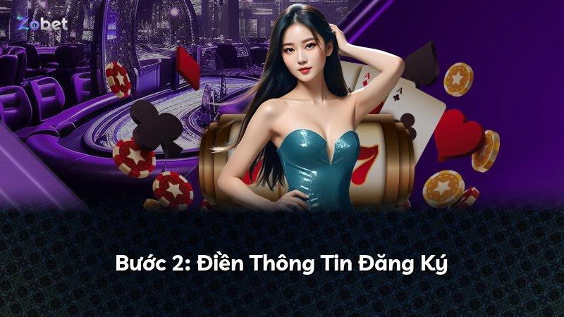 Bước 2: Điền Thông Tin Đăng Ký