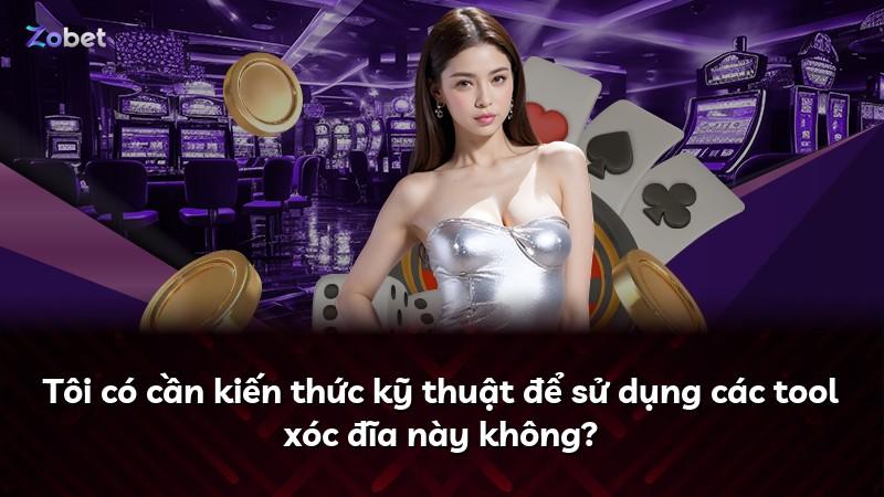 Tôi có cần kiến thức kỹ thuật để sử dụng các tool xóc đĩa này không?